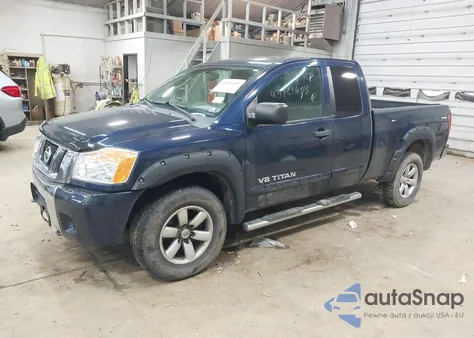 2011 Nissan Titan Sv z USA, uszkodzony, nr VIN 1N6AA0CJ4BN300150